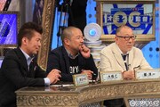 ゲスト審査委員の（左から）勝俣州和、大根仁、崔洋一。(c)フジテレビ