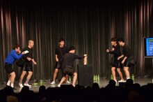 スリゲームで大いに盛り上がる銀シャリ、ハライチ、ジャルジャル。