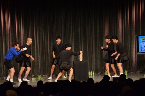 スリゲームで大いに盛り上がる銀シャリ、ハライチ、ジャルジャル。