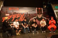 トーク中の様子。