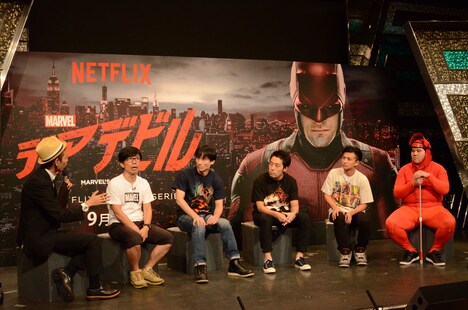 トーク中の様子。