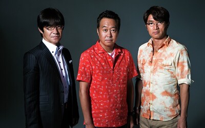 内村光良（左）とさまぁ～ず（右）。（Photographer：神谷愛実）