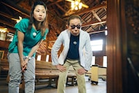 「ブラタモリ」軽井沢編のワンシーン。(c)NHK