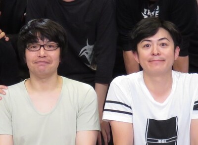 犬の心。左から、押見、いけや。