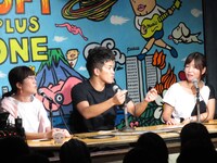 ゲストに登場した武井壮（中央）。