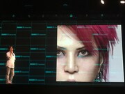 hideのホログラフィック映像が紹介された場面。