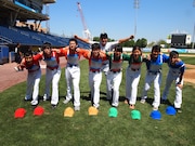 「第35回全国高等学校クイズ選手権」アメリカラウンドの様子。(c)NTV