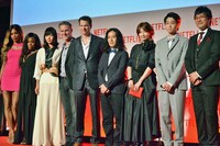 「Netflix ジャパンローンチパーティ」の登壇者たち。