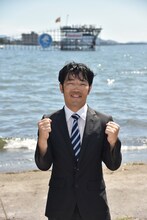 「鳥人間コンテスト2015」に出場したドランクドラゴン鈴木。(c)読売テレビ