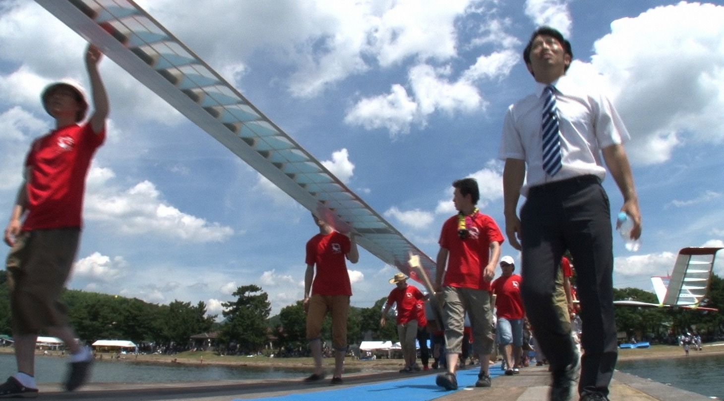 「笑神様は突然に…SP」鳥人間プロジェクト2015 (c)日本テレビ