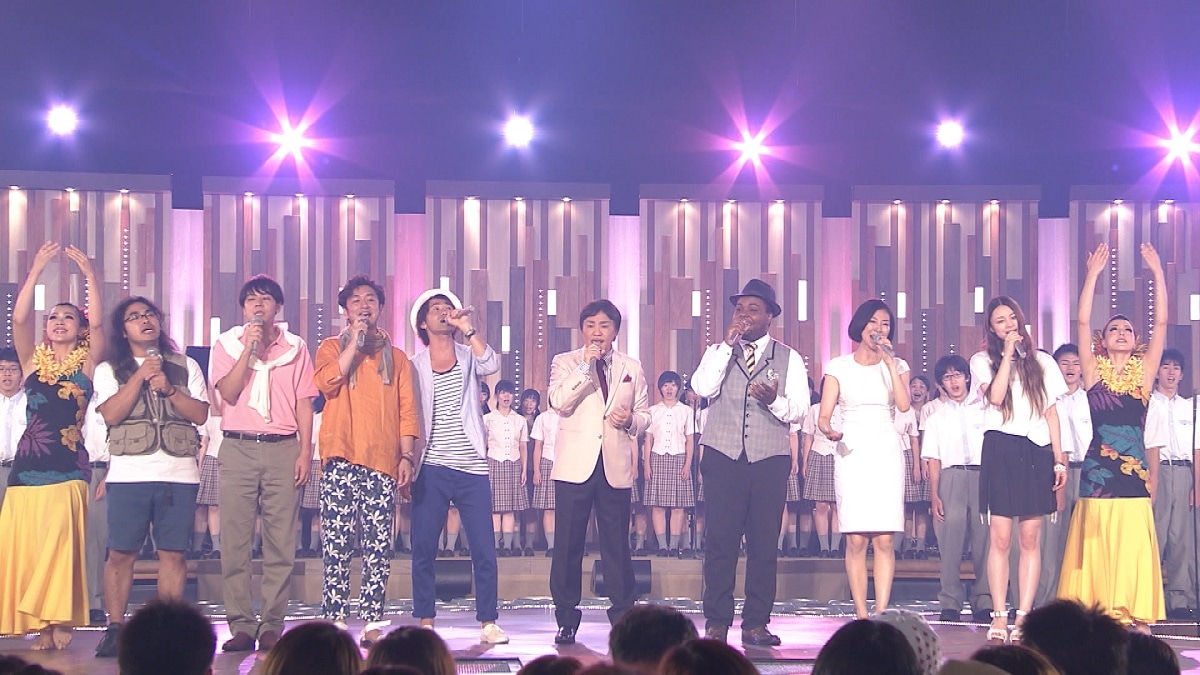 「明日へつなげるライブ～福島県郡山市～」のワンシーン。 (c)NHK