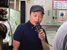 「中川家礼二の鉄活」収録中の中川家・礼二。 (c)よしもとクリエイティブ・エージェンシー