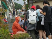 撮影会の様子。