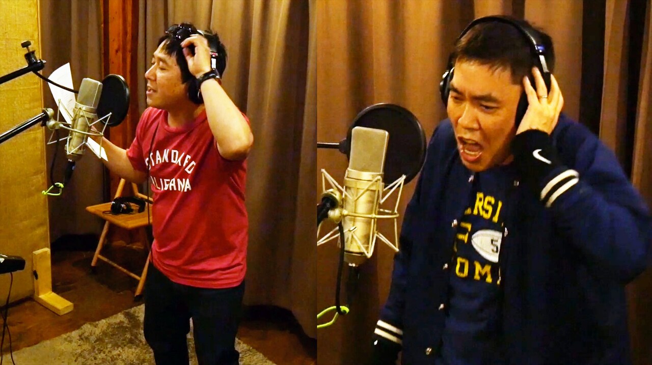 爆笑問題やエレキテルが熱唱、タイタン社歌「サンシャインデイズ」公開