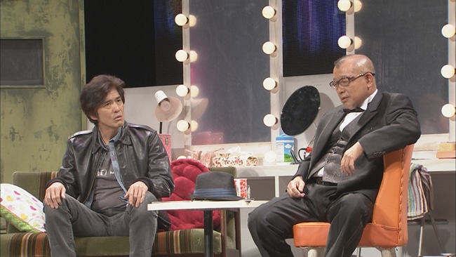 DVD「劇場スジナシ2015 春 in 赤坂BLITZ 第一夜」に出演する（左から）佐藤浩市、笑福亭鶴瓶。(c)TBS