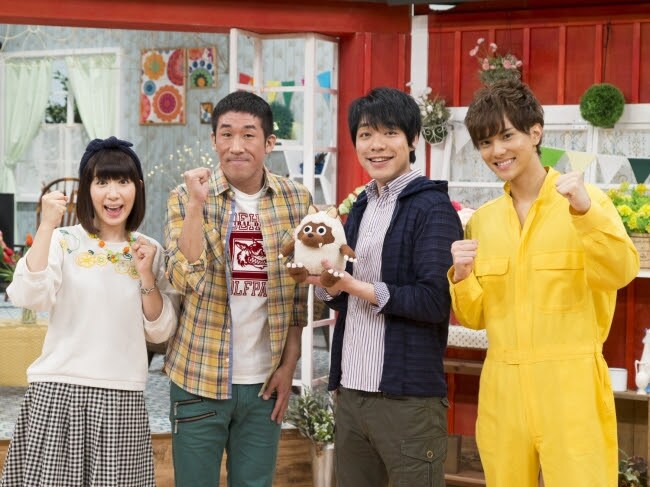 「昼まで待てない!」の出演者。 (c)メ~テレ