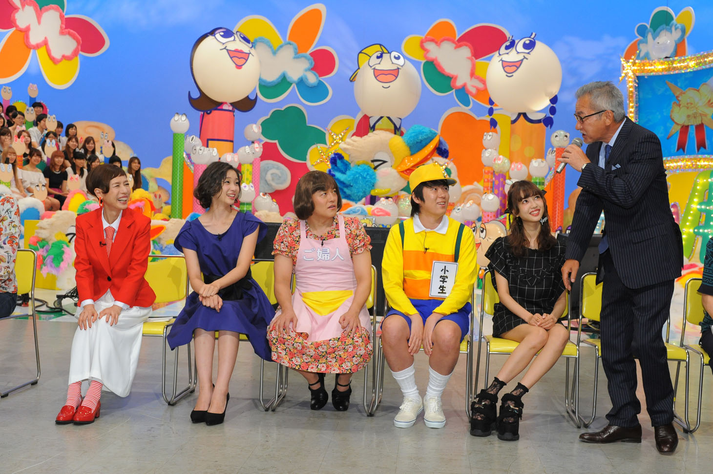 取材会の様子。