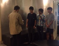 「開放！ジャルジャル・倉本美津留のコント会議」ロケの様子。