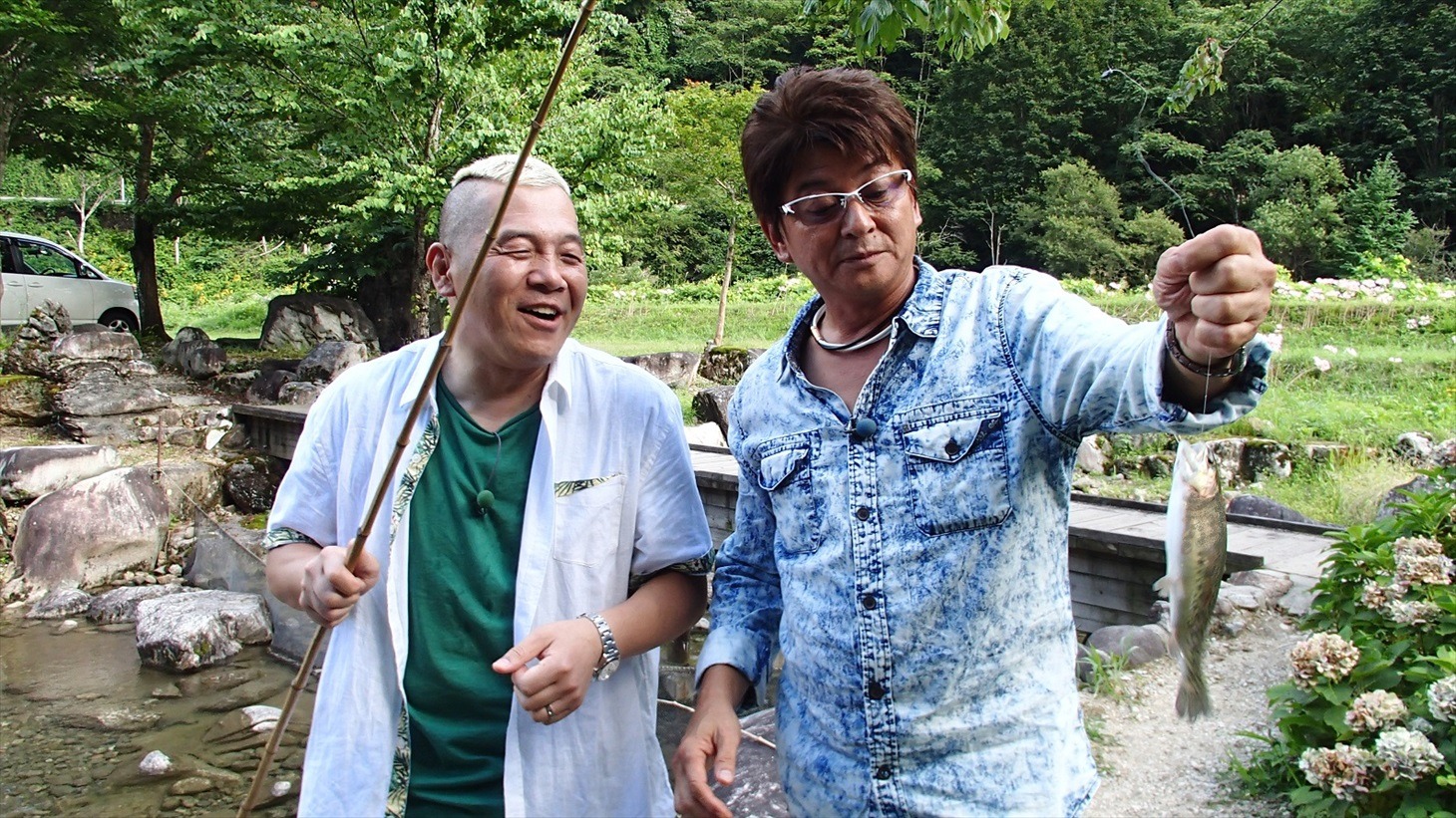 「旅してゴメン600回SP」のワンシーン。(c)メ～テレ
