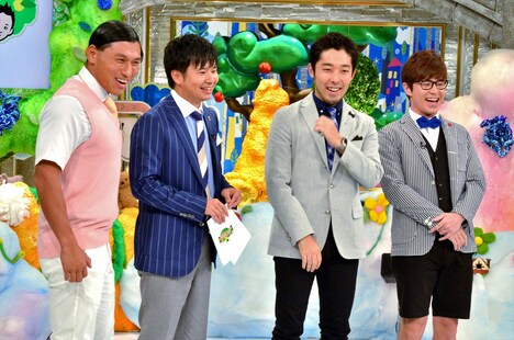 (左から)オードリー、オリエンタルラジオ。