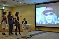 BS12ch TwellV10月期改編説明会の様子。(c)BS12 トゥエルビ