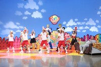 「ピラメキたいそう」のワンシーン。(c)テレビ東京