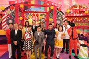 「人名バラエティー 集まれ田中！」の出演者たち。(c)NHK