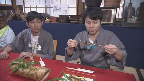 新企画「NON STYLEの町村ブラブラ～」ロケの様子。(c)読売テレビ