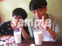 会場限定の「さんぽ友」生写真のサンプル。