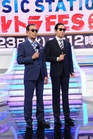 （左から）タモリ、3Dタモリ像。(c)テレビ朝日