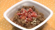 ロバート馬場がプロデュースした「馬場ちゃんのほじくり牛丼」。