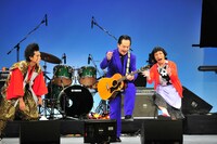 左から、武将様、松浦真也、すっちー。