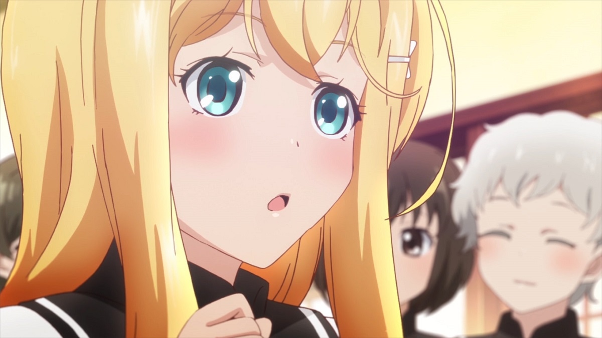 テレビアニメ「俺がお嬢様学校に『庶民サンプル』としてゲッツされた件」のワンシーン。(c) 七月隆文・閏月戈・一迅社 / 清華院桜藤会