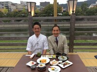 ザ・ぼんち里見の京都ロケの様子。(c)関西テレビ