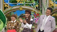 左から、ハリセンボン春菜、藤田ニコル、高田延彦。 (c)日本テレビ
