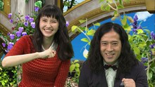 「ピース又吉のふみコミ苑」のMCを務める（左から）市川紗椰、ピース又吉。 (c)日本テレビ