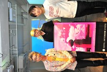 左からおかけんた、伊藤隆介、なだぎ武。