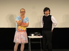 「Big Comic Films」のワンシーン。左からルシファー吉岡、マツモトクラブ。