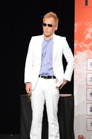 本田圭佑に扮したじゅんいちダビッドソン。