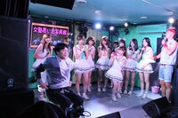 女塾オールスターズの解散ライブの様子。