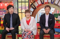 左から羽田圭介、柳原可奈子、太川陽介。 (c)日本テレビ