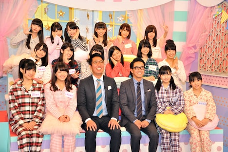 フォトセッション中の様子。