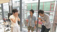 「あんたはコーデね～と！」ロケの様子。(c)読売テレビ