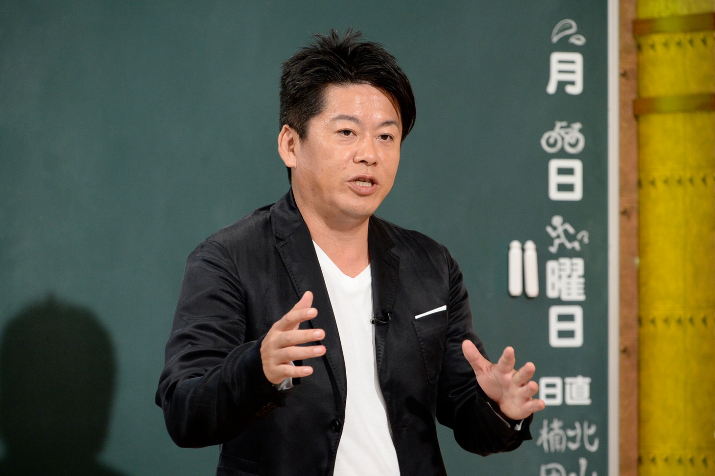 堀江貴文 (c)テレビ朝日
