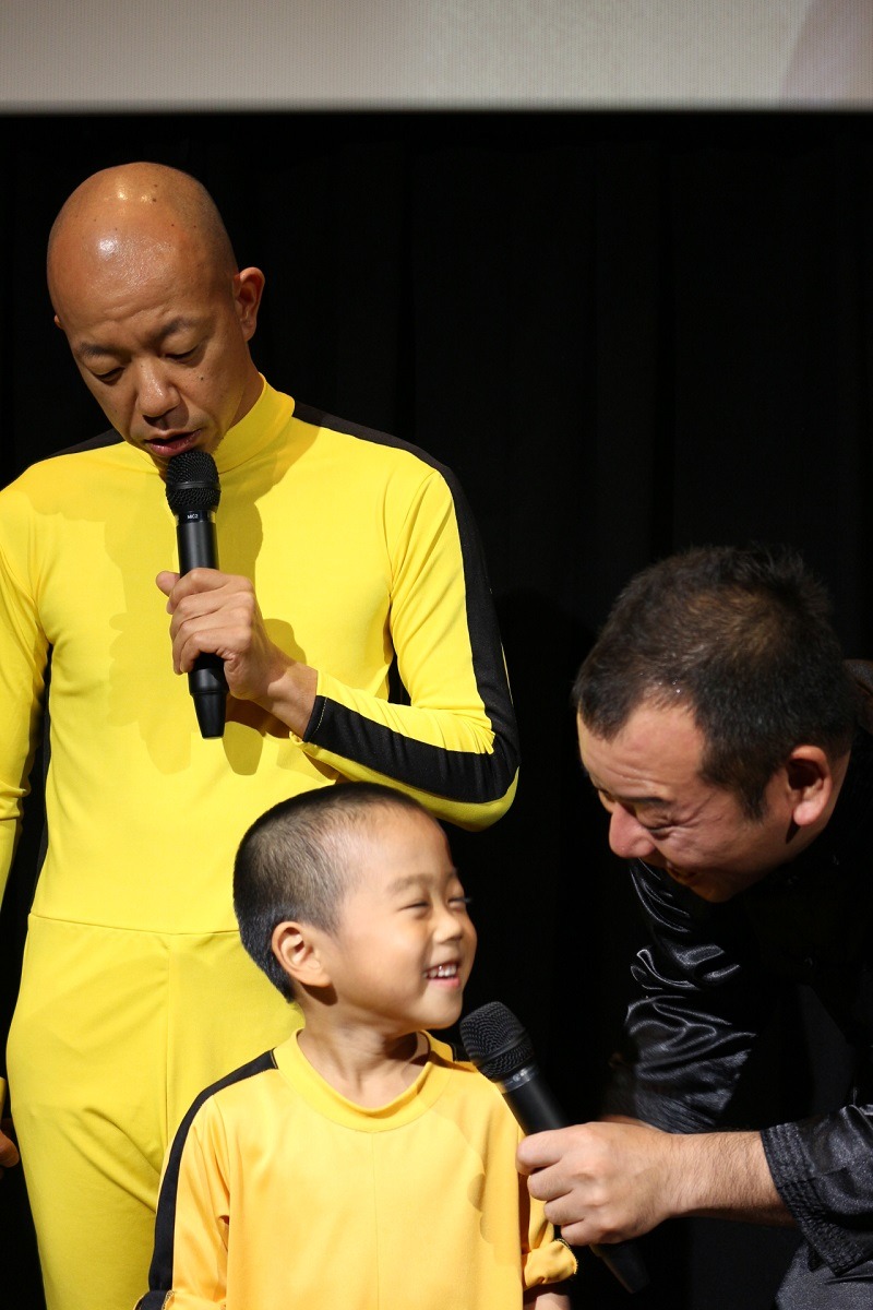 映画「カンフー・ジャングル」公開直前イベントの様子。 (c)2014 Emperor Film Production Company Limited  Sun Entertainment Culture Limited All Rights Reserved