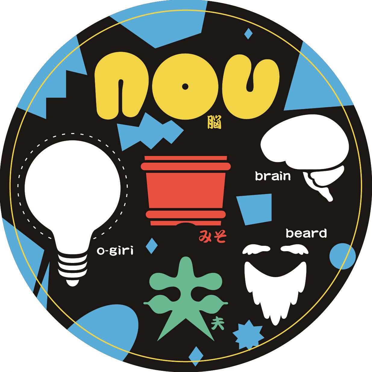 タイタンシネマライブ限定、脳みそ夫オリジナルステッカー配布