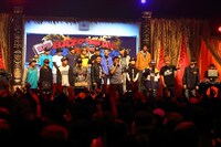 「BAZOOKA!!! 第8回高校生RAP選手権」の様子。 (c)areUme?