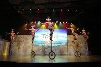 「ダイハツ トーテム」制作発表で披露されたパフォーマンス。