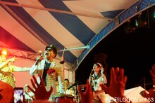 「タモリカップ2015」バーベキューの様子。