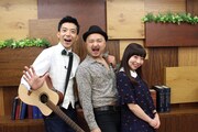 「どぶろっくPresentsもしかして×2」に出演するどぶろっくと石出奈々子。
